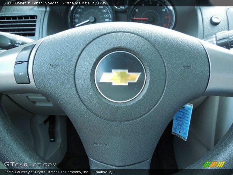 Silver Moss Metallic / Gray 2010 Chevrolet Cobalt LS Sedan