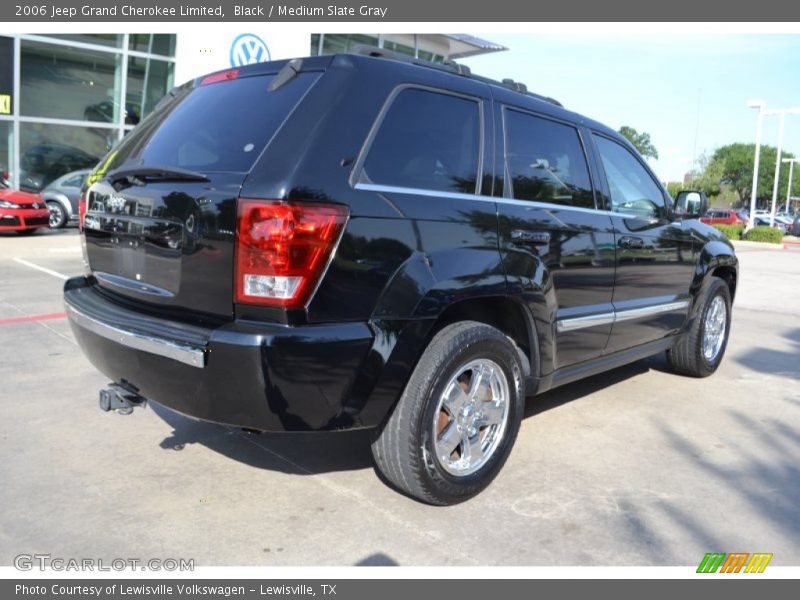 Black / Medium Slate Gray 2006 Jeep Grand Cherokee Limited