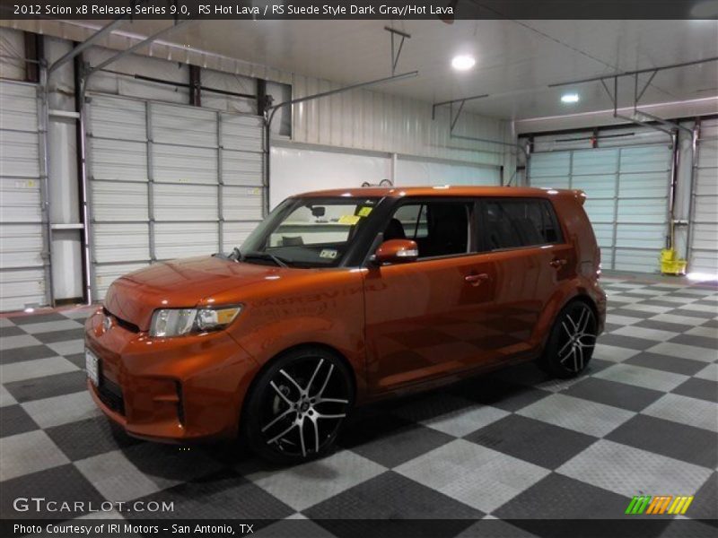 RS Hot Lava / RS Suede Style Dark Gray/Hot Lava 2012 Scion xB Release Series 9.0