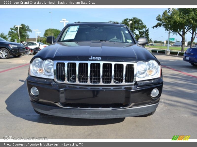 Black / Medium Slate Gray 2006 Jeep Grand Cherokee Limited