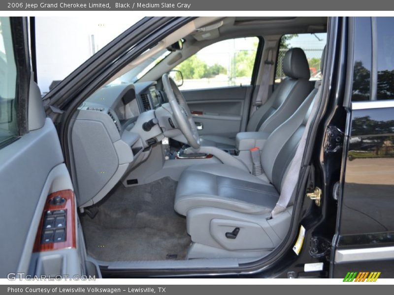 Black / Medium Slate Gray 2006 Jeep Grand Cherokee Limited