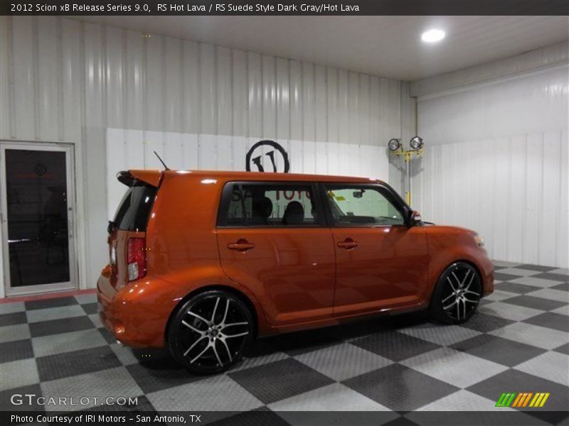 RS Hot Lava / RS Suede Style Dark Gray/Hot Lava 2012 Scion xB Release Series 9.0