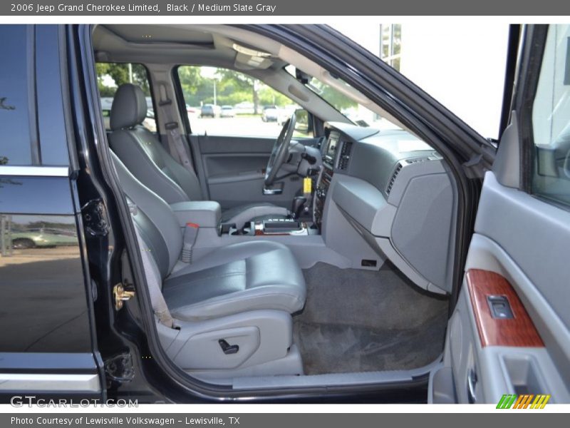 Black / Medium Slate Gray 2006 Jeep Grand Cherokee Limited
