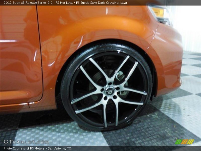 RS Hot Lava / RS Suede Style Dark Gray/Hot Lava 2012 Scion xB Release Series 9.0