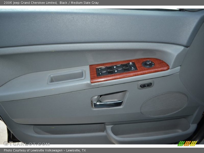 Black / Medium Slate Gray 2006 Jeep Grand Cherokee Limited
