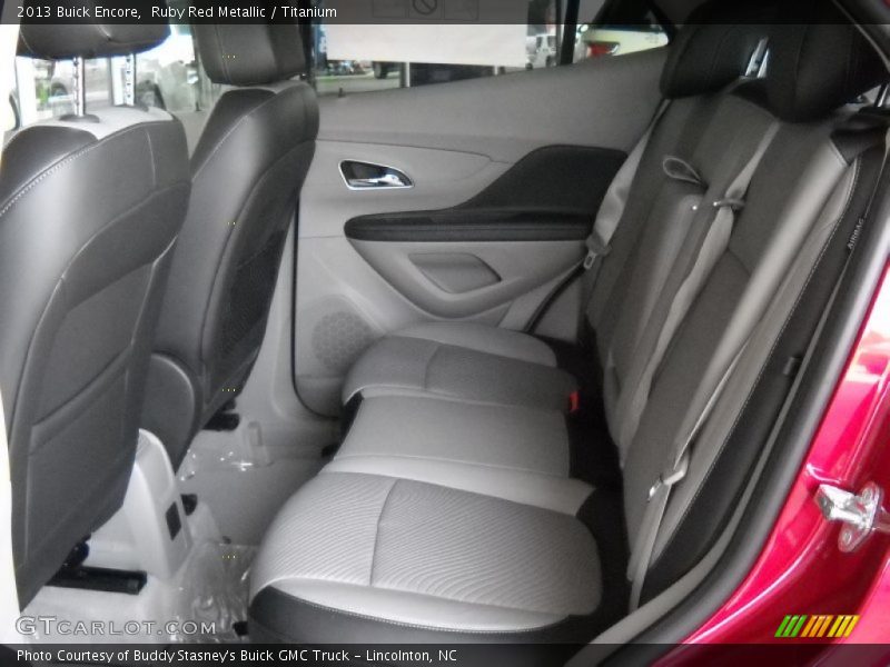 Rear Seat of 2013 Encore 