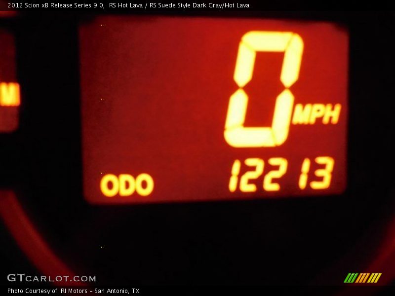 RS Hot Lava / RS Suede Style Dark Gray/Hot Lava 2012 Scion xB Release Series 9.0