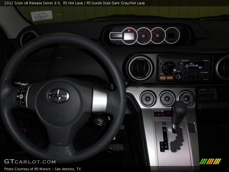 RS Hot Lava / RS Suede Style Dark Gray/Hot Lava 2012 Scion xB Release Series 9.0