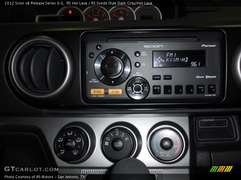 RS Hot Lava / RS Suede Style Dark Gray/Hot Lava 2012 Scion xB Release Series 9.0