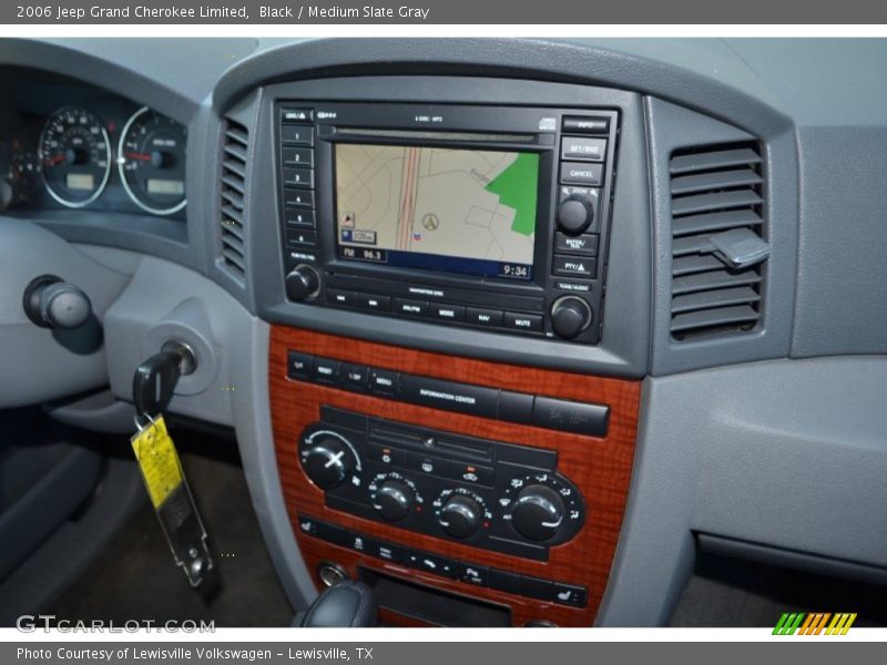 Black / Medium Slate Gray 2006 Jeep Grand Cherokee Limited