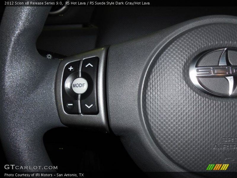 RS Hot Lava / RS Suede Style Dark Gray/Hot Lava 2012 Scion xB Release Series 9.0