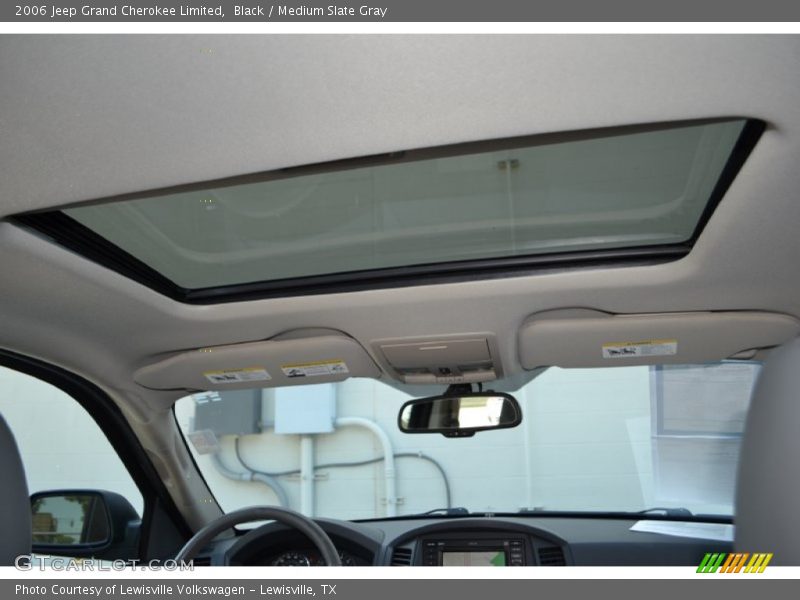 Black / Medium Slate Gray 2006 Jeep Grand Cherokee Limited