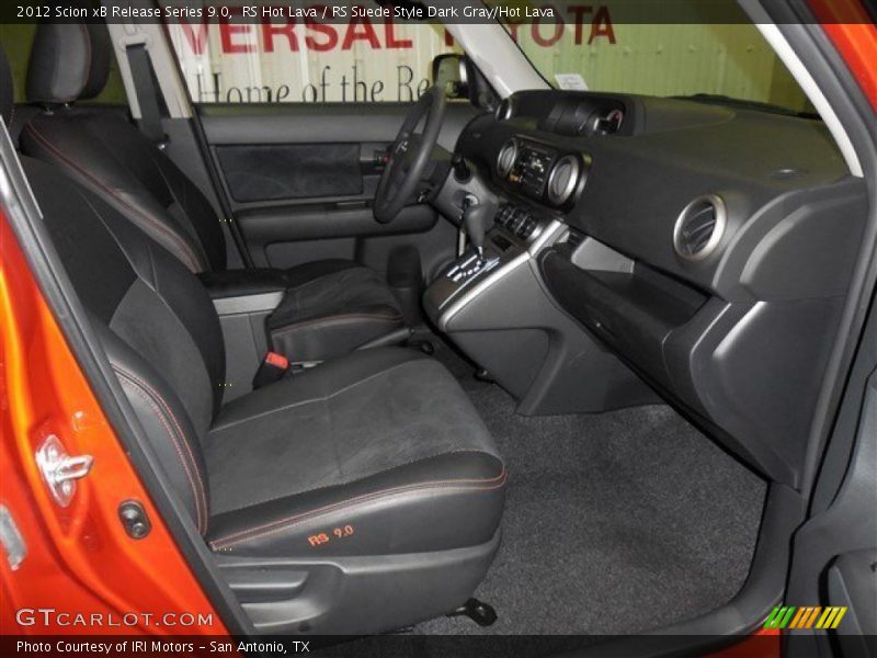 RS Hot Lava / RS Suede Style Dark Gray/Hot Lava 2012 Scion xB Release Series 9.0