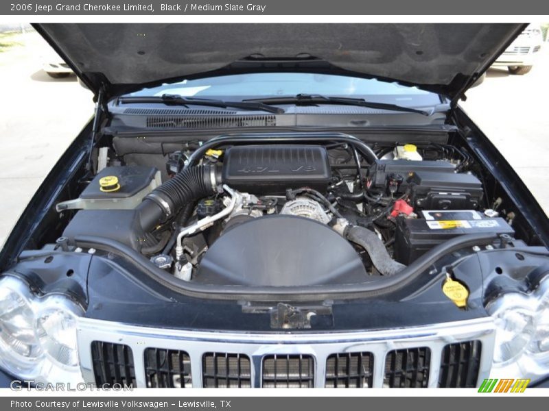 Black / Medium Slate Gray 2006 Jeep Grand Cherokee Limited