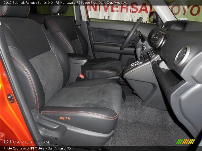 RS Hot Lava / RS Suede Style Dark Gray/Hot Lava 2012 Scion xB Release Series 9.0