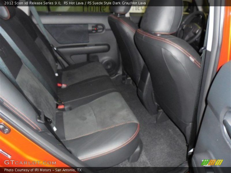 RS Hot Lava / RS Suede Style Dark Gray/Hot Lava 2012 Scion xB Release Series 9.0