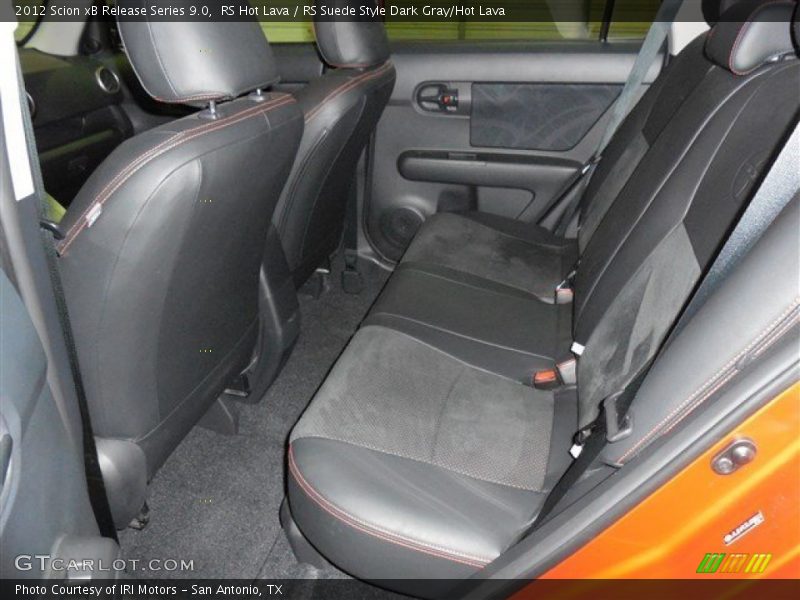 RS Hot Lava / RS Suede Style Dark Gray/Hot Lava 2012 Scion xB Release Series 9.0