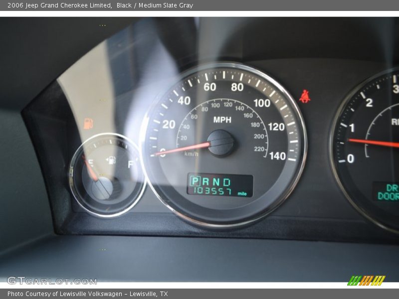 Black / Medium Slate Gray 2006 Jeep Grand Cherokee Limited