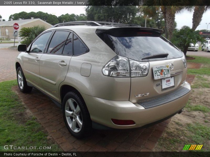 Savannah Beige Metallic / Ivory 2005 Lexus RX 330