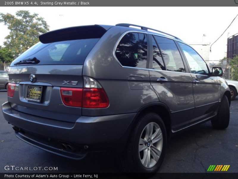 Sterling Grey Metallic / Black 2005 BMW X5 4.4i