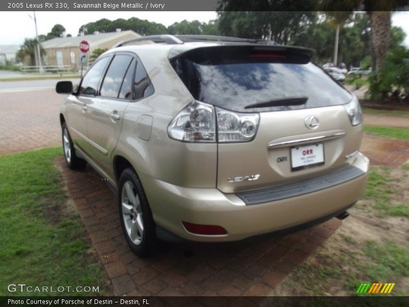Savannah Beige Metallic / Ivory 2005 Lexus RX 330