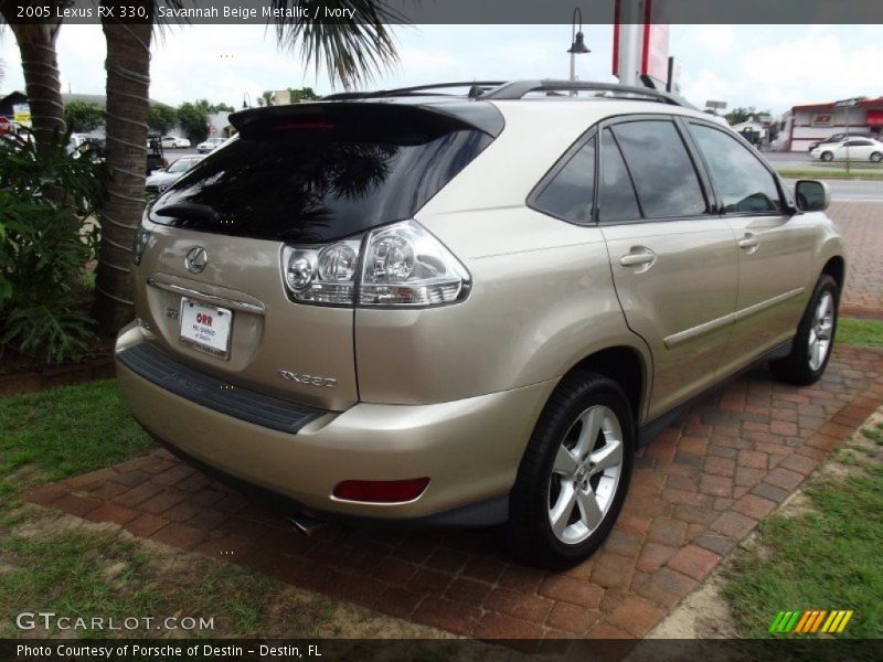 Savannah Beige Metallic / Ivory 2005 Lexus RX 330