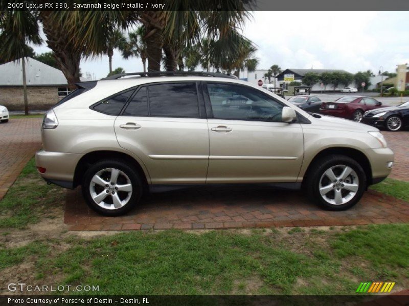 Savannah Beige Metallic / Ivory 2005 Lexus RX 330
