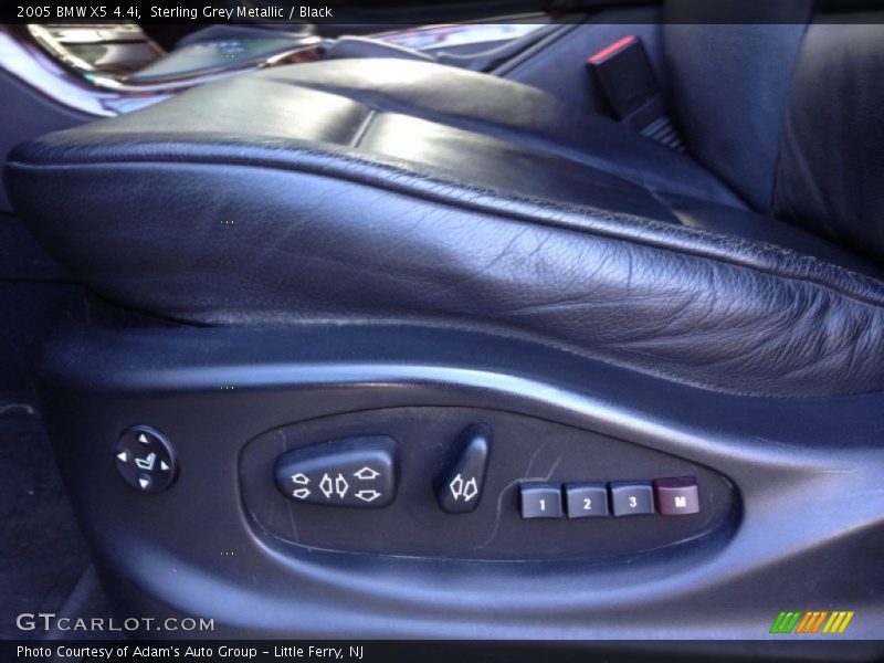 Sterling Grey Metallic / Black 2005 BMW X5 4.4i