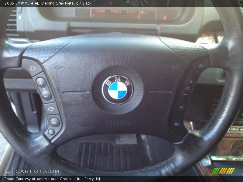 Sterling Grey Metallic / Black 2005 BMW X5 4.4i
