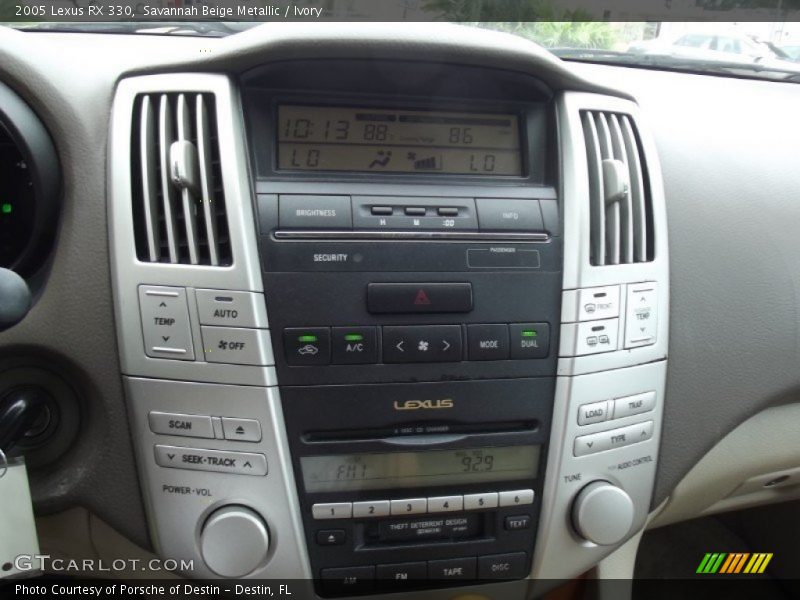 Savannah Beige Metallic / Ivory 2005 Lexus RX 330