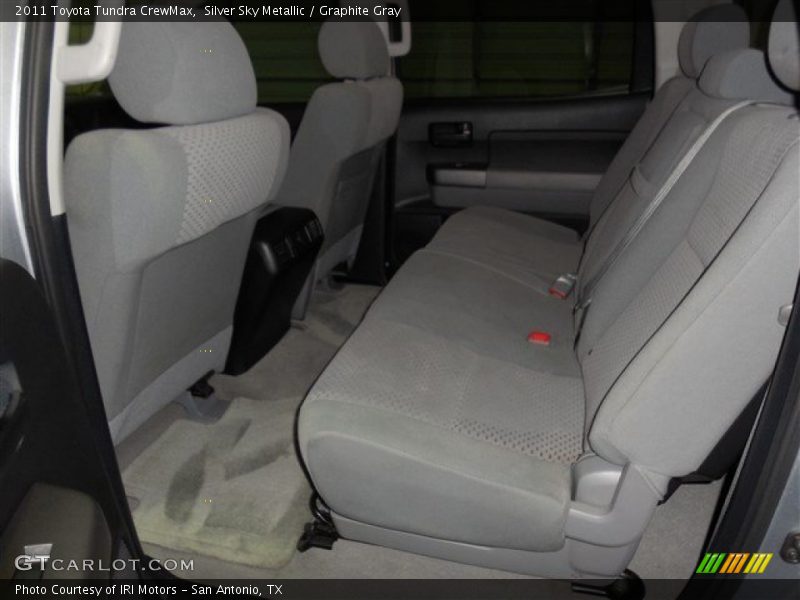 Silver Sky Metallic / Graphite Gray 2011 Toyota Tundra CrewMax