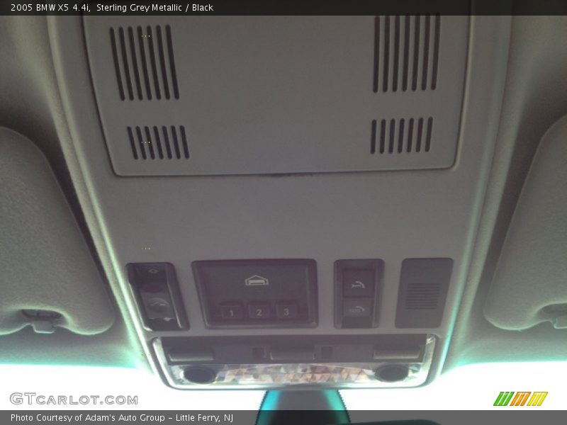 Sterling Grey Metallic / Black 2005 BMW X5 4.4i