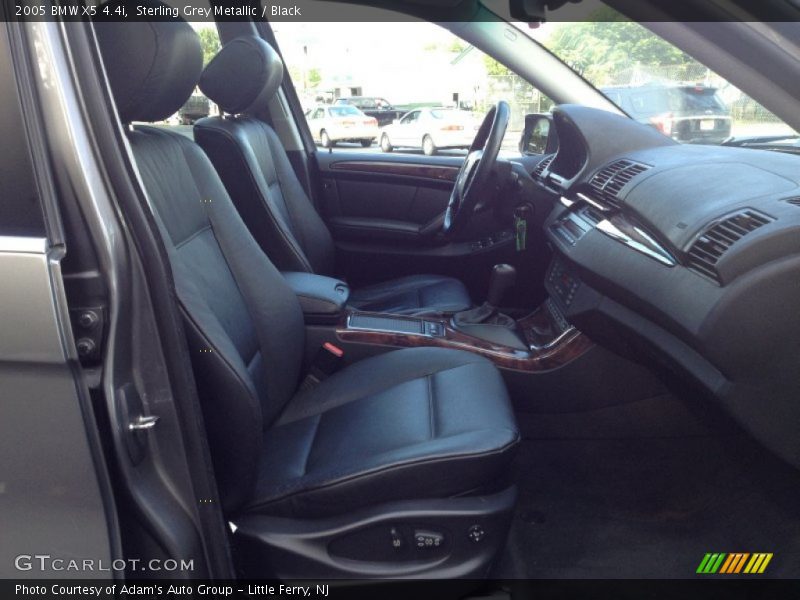 Sterling Grey Metallic / Black 2005 BMW X5 4.4i