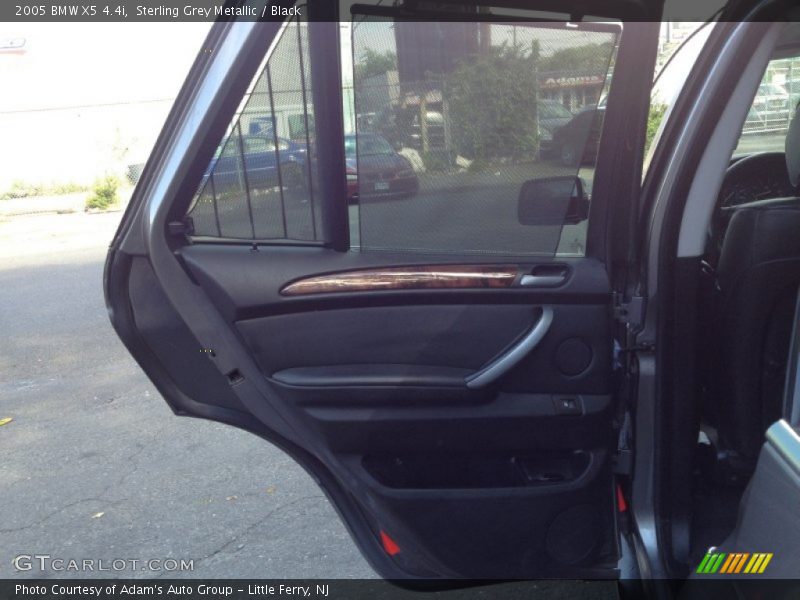 Sterling Grey Metallic / Black 2005 BMW X5 4.4i