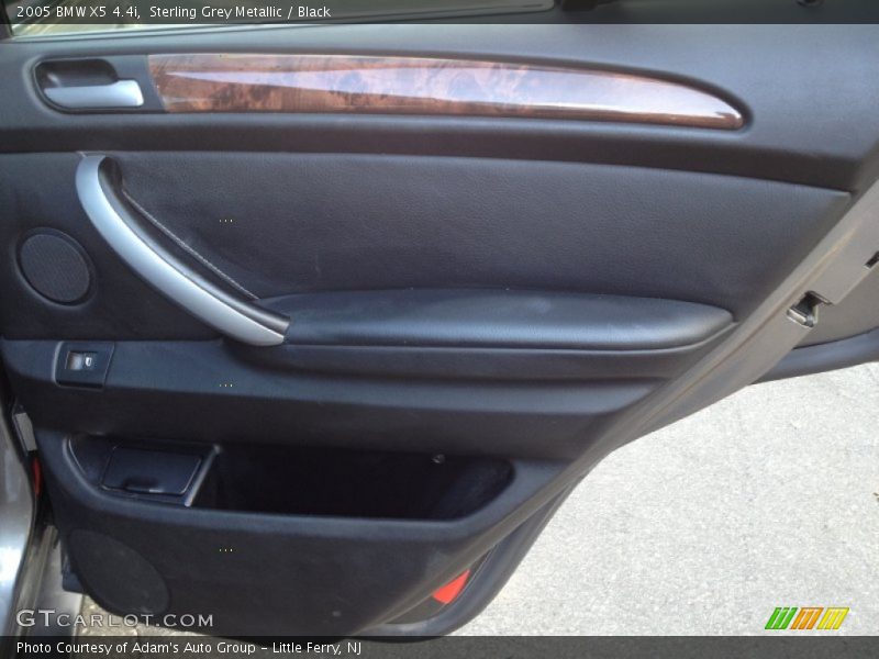 Sterling Grey Metallic / Black 2005 BMW X5 4.4i