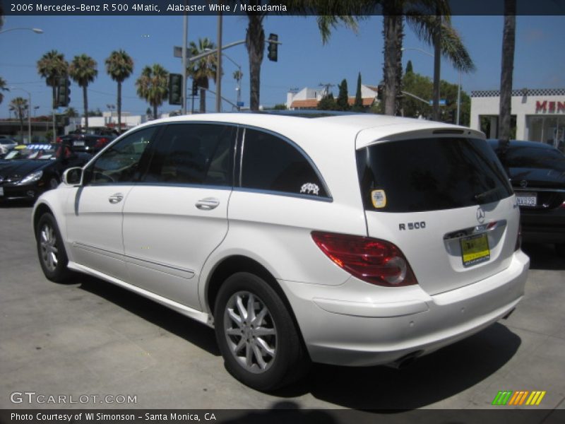 Alabaster White / Macadamia 2006 Mercedes-Benz R 500 4Matic