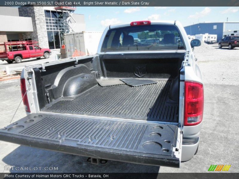 Bright Silver Metallic / Dark Slate Gray 2003 Dodge Ram 1500 SLT Quad Cab 4x4