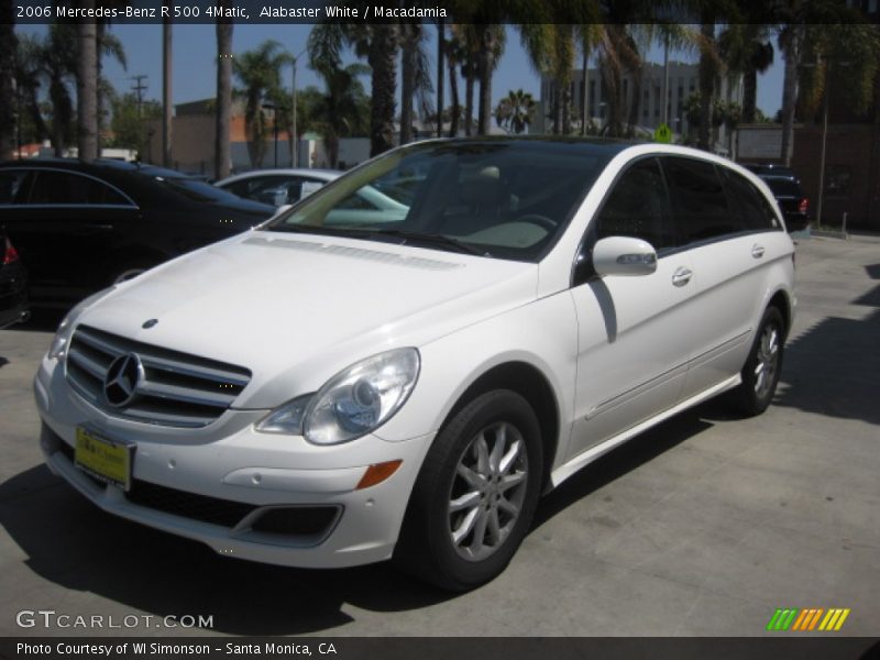 Alabaster White / Macadamia 2006 Mercedes-Benz R 500 4Matic