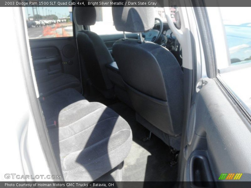 Bright Silver Metallic / Dark Slate Gray 2003 Dodge Ram 1500 SLT Quad Cab 4x4