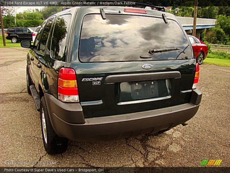 Aspen Green Metallic / Medium/Dark Pebble 2004 Ford Escape XLT V6 4WD