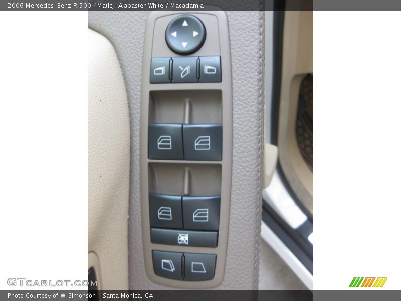Alabaster White / Macadamia 2006 Mercedes-Benz R 500 4Matic