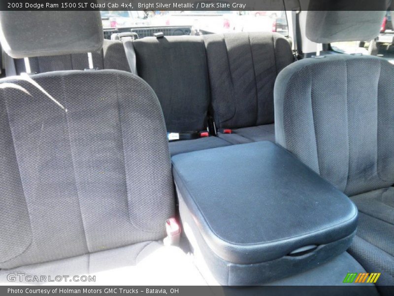Bright Silver Metallic / Dark Slate Gray 2003 Dodge Ram 1500 SLT Quad Cab 4x4