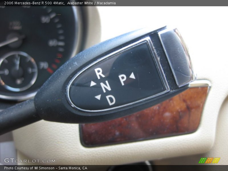 Alabaster White / Macadamia 2006 Mercedes-Benz R 500 4Matic