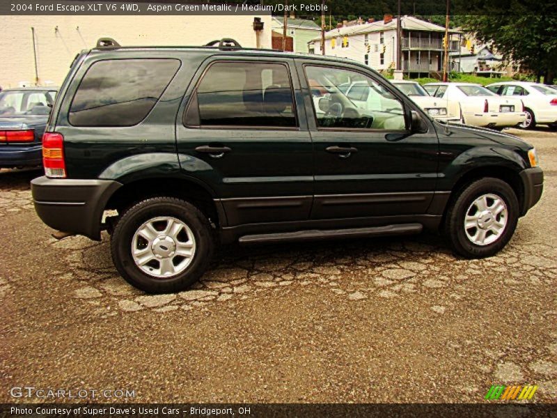 Aspen Green Metallic / Medium/Dark Pebble 2004 Ford Escape XLT V6 4WD