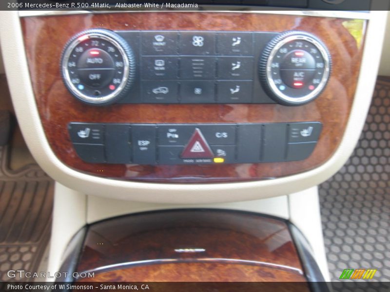 Alabaster White / Macadamia 2006 Mercedes-Benz R 500 4Matic