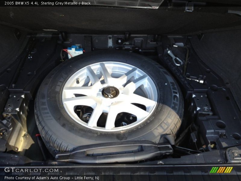 Sterling Grey Metallic / Black 2005 BMW X5 4.4i