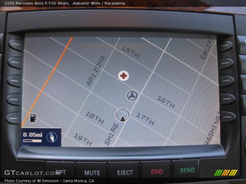 Alabaster White / Macadamia 2006 Mercedes-Benz R 500 4Matic