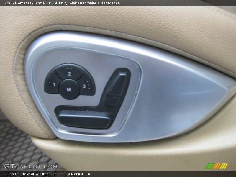 Alabaster White / Macadamia 2006 Mercedes-Benz R 500 4Matic