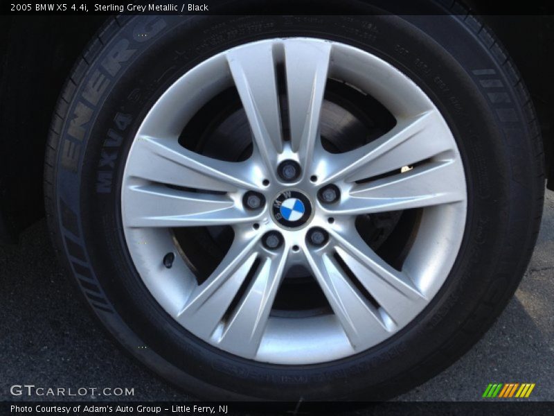 Sterling Grey Metallic / Black 2005 BMW X5 4.4i