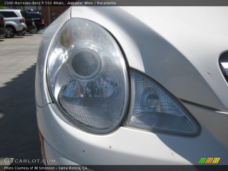 Alabaster White / Macadamia 2006 Mercedes-Benz R 500 4Matic